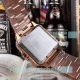 Buy Online High Quality Copy Cartier Santos Rose Gold Bezel Men's Watch (5)_th.jpg